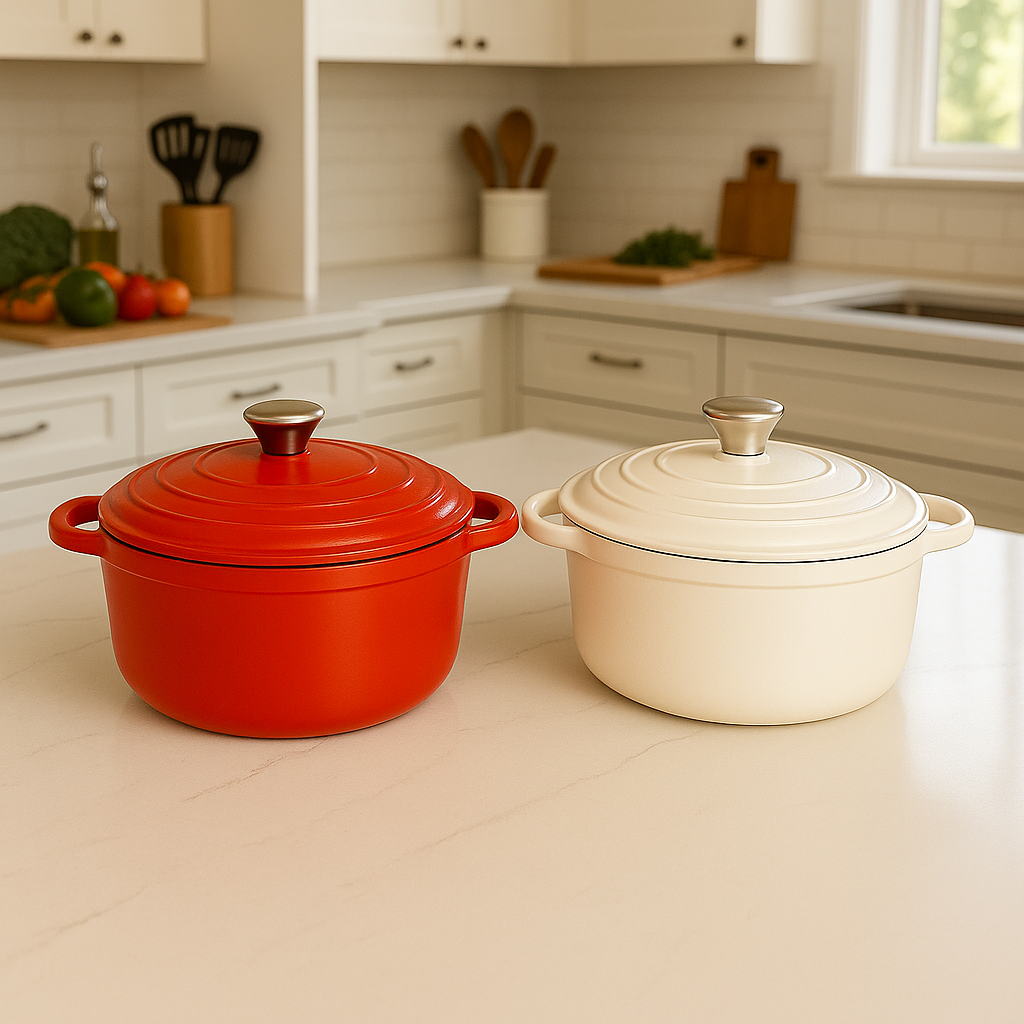 Cocotte de Hierro Esmaltado 5.2 Litros