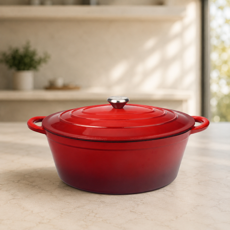 Cocotte Hierro fundido 6.6 Litros (Ovalada 33cm)