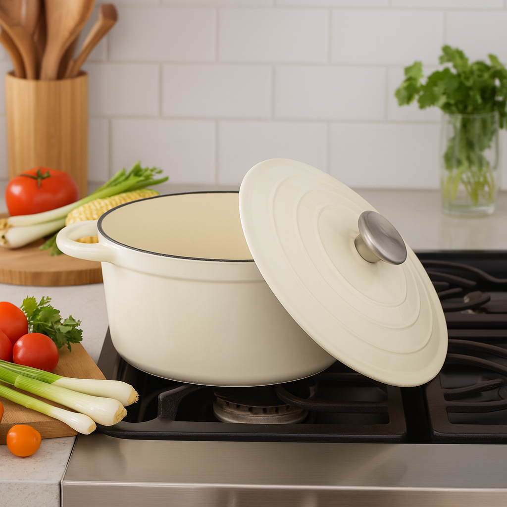 Cocotte de Hierro Esmaltado 5.2 Litros