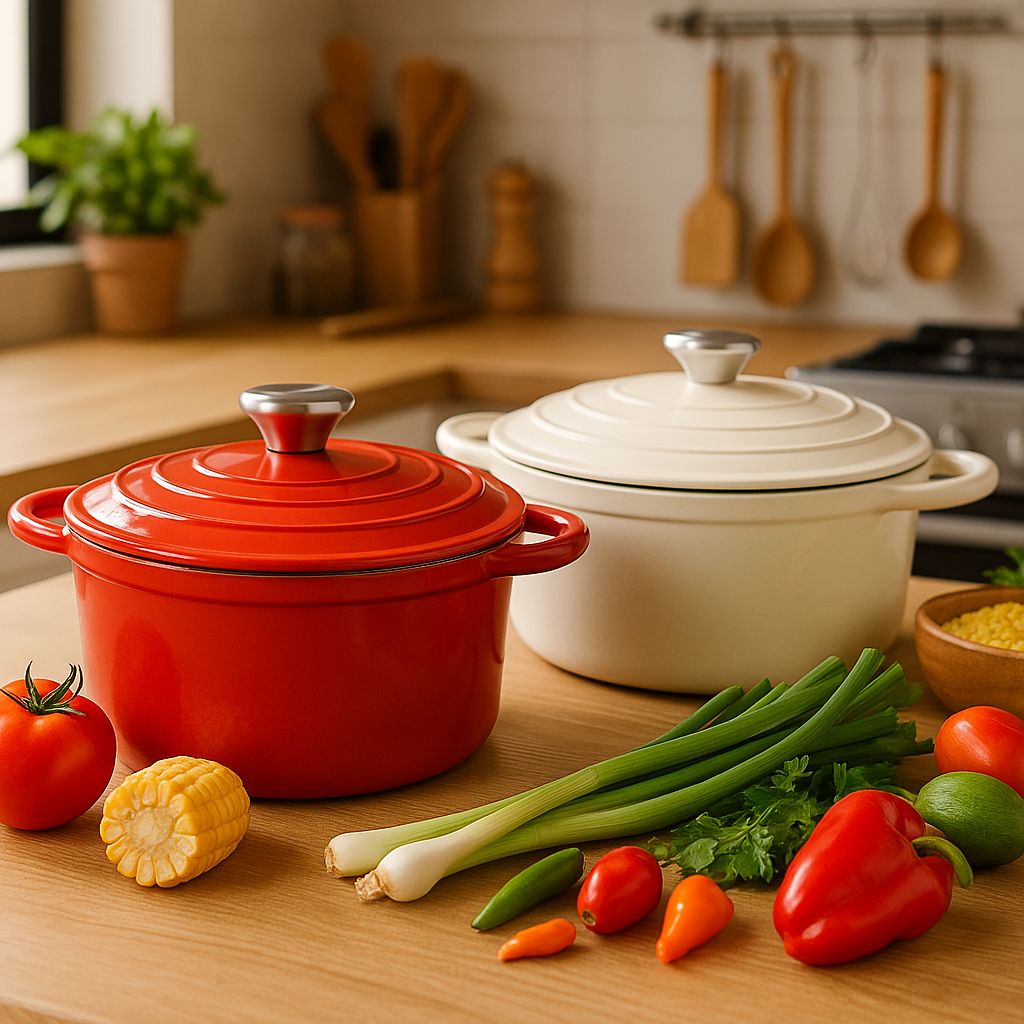 Cocotte de Hierro Esmaltado 5.2 Litros