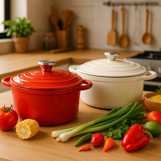 Cocotte de Hierro Esmaltado 5.2 Litros