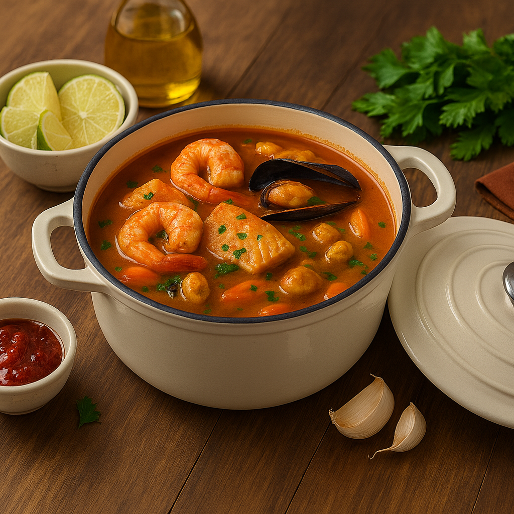 Cocotte de Hierro Esmaltado 5.2 Litros