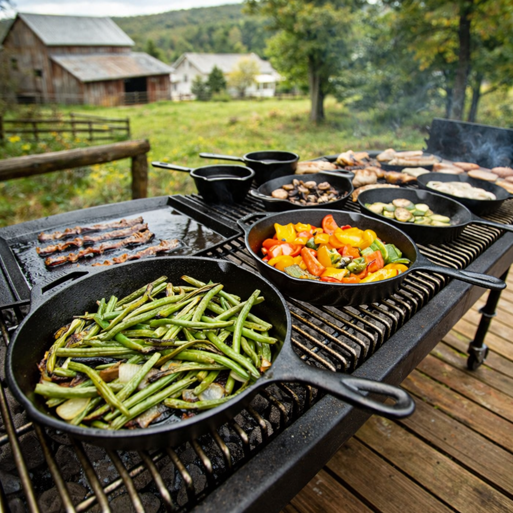 Set X3 Sartenes Hierro + Gratis 3 Fundas de Silicona