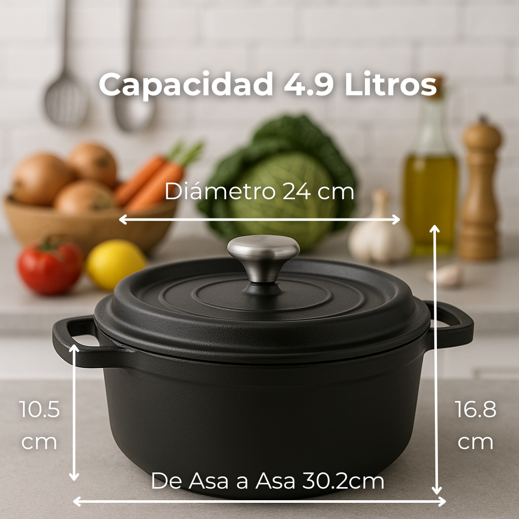 Horno Holandés o Cocotte 4.9 Litros