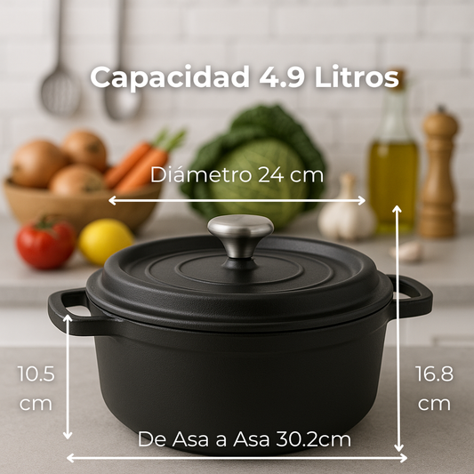 Horno Holandés o Cocotte 4.9 Litros