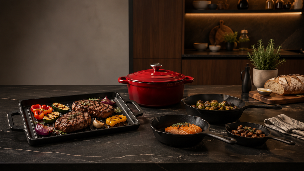 Una colección que se entiende mejor cuando cocina, horno y mesa hablan el mismo lenguaje.